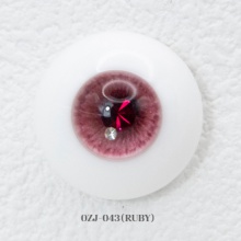 【代购】Mako树脂眼 型号:OZ-043无钻黑瞳款